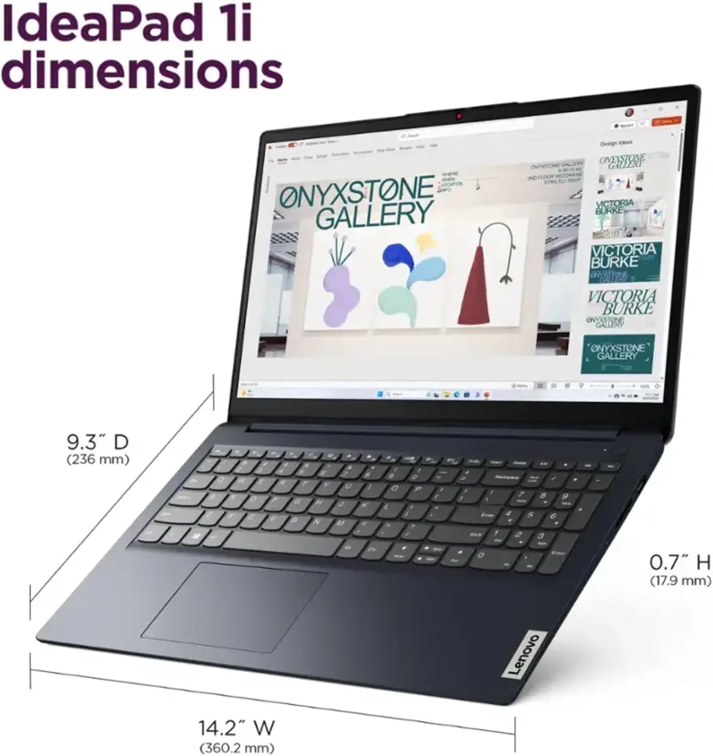 Lenovo IdeaPad 15.6 inch Laptop Computer with Microsoft 365 Home and Business • 36GB RAM • 2TB PCIe SSD • Intel Core • Wi-Fi 6 • 1TB Cloud Storage • 11HR Battery • Win 11 • WOWPC Recovery USB