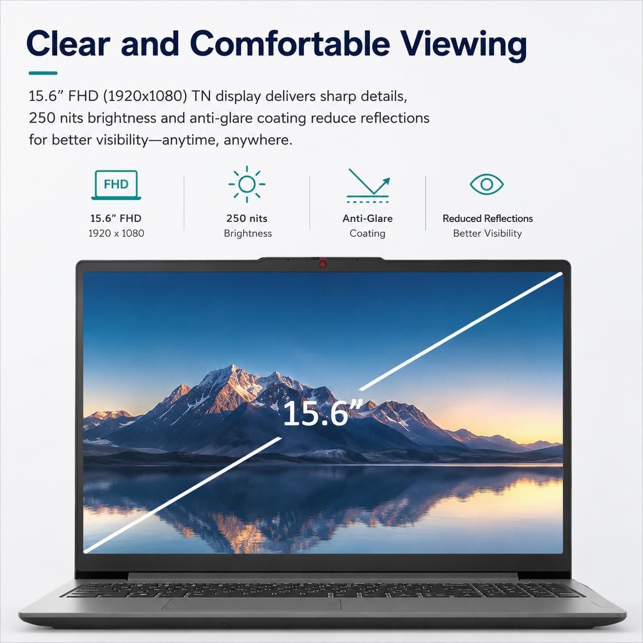 Lenovo IdeaPad Slim 3 Touchscreen Business Laptop, Ryzen 7 5825U Processor (Beats i7-1355U), 15.6' FHD LED Display, 16GB RAM, 1TB PCIe SSD, SD Card Reader, WiFi 6, Windows 11, WOWPC USB, no Mouse