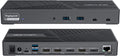 WAVLINK DisplayLink Docking Station Triple Monitor 4K@60Hz for 3 Monitors, 100W Charging for Thunderbolt 5/4/3, USB C M1-M5 Mac/MacBook Neo/Windows- 3 HDMI, 2 DP, 6 USB Ports, 160W Power, LAN, Audio