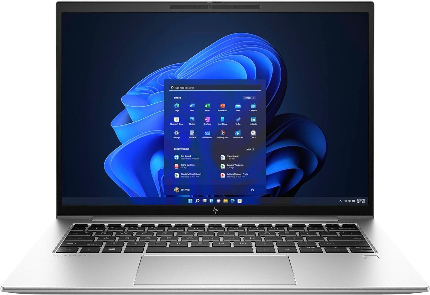 HP EliteBook 840 G9 14' FHD Intel Core i5-1245U 1.6GHz Deca Core, 16GB RAM, 512GB Solid State Drive, Windows 11 Pro 64Bit, CAM, Silver (Renewed)