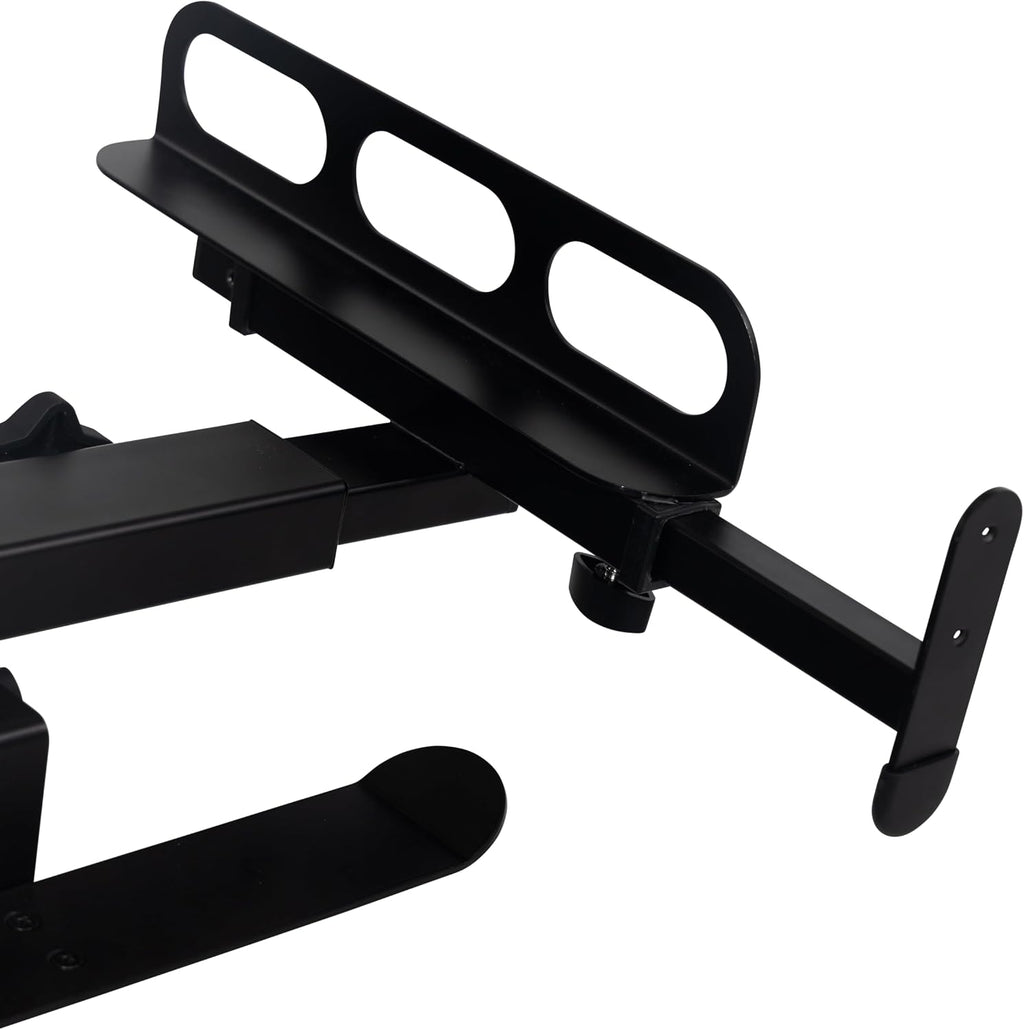Gator Frameworks Adjustable Rolling Mixer Stand with Locking Casters and Headphone Hanging Rack, (GFW-MIXERCART-0400)