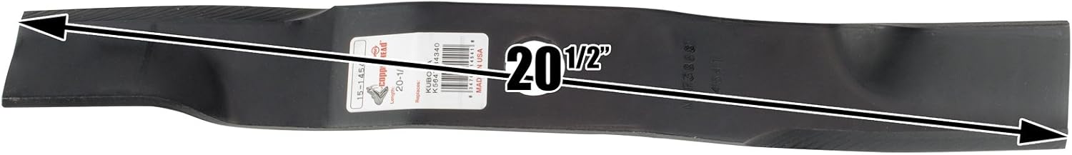 6 Rotary Lawn Mower Blades Fit Kubota Models ZD ZG KOHLER ZD1F-60P ZD21 ZD25