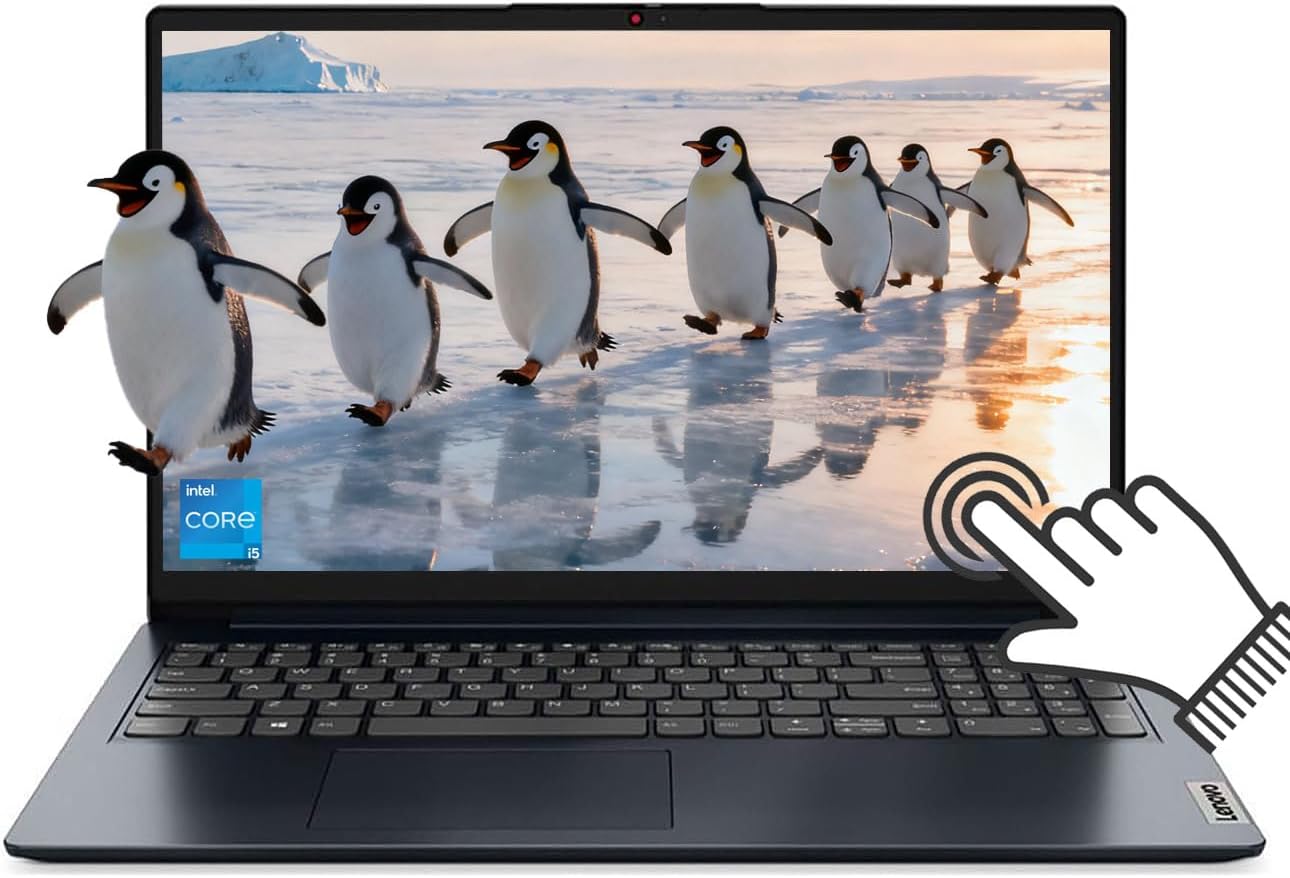 Lenovo IdeaPad Laptop 15.6' FHD Touchscreen, 13th Gen Intel Core i5-1334U (> i7-1255U), 24GB RAM, 1TB SSD, Wi-Fi 6, SD Card Reader, Long Battery Life, Win 11 w/BWE Accessory