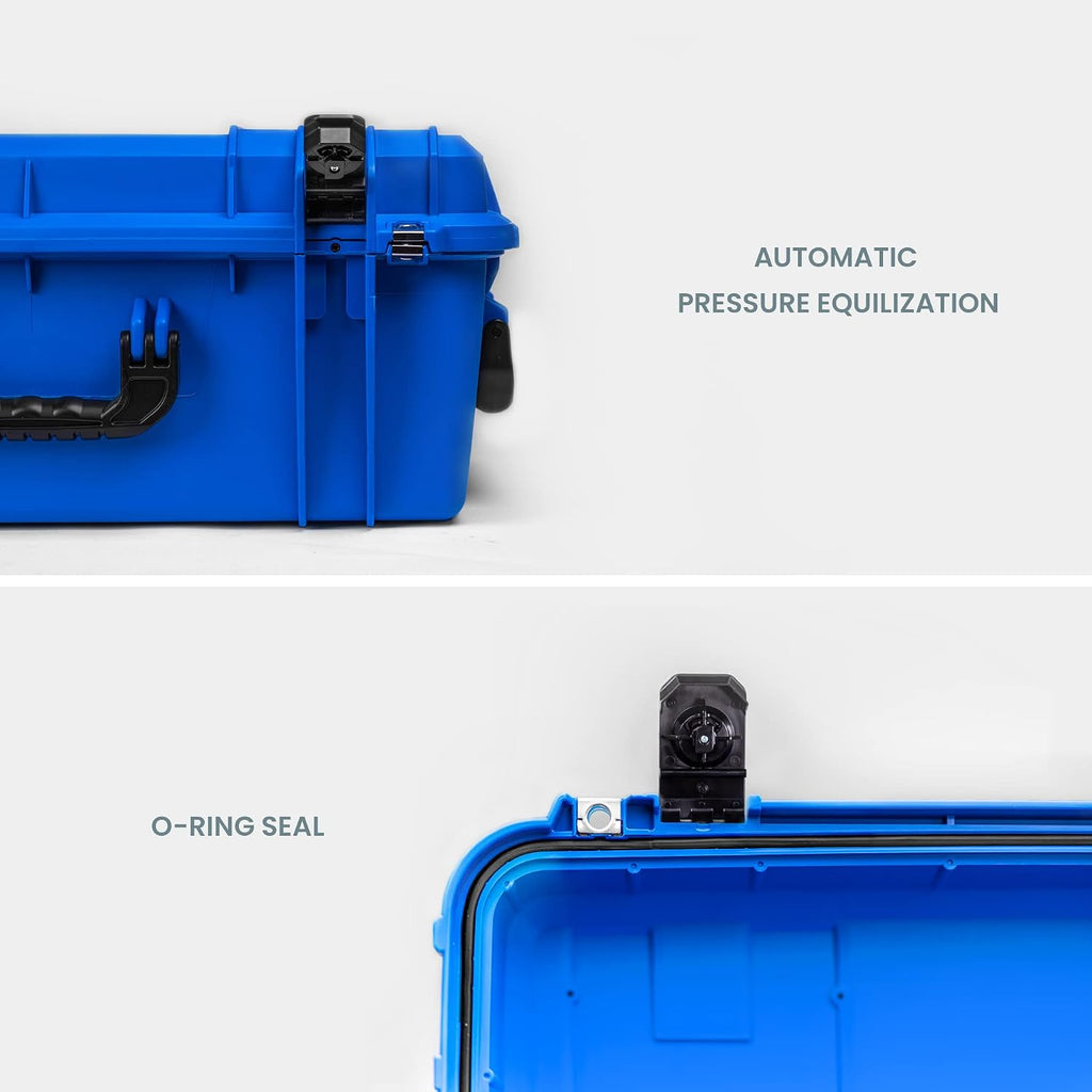 Seahorse 920 Professional Camera Case with Padded Dividers, TSA Approved, MIL‑Spec, IP67 Waterproof, USA Made for Photographers and Travel Enthusiasts