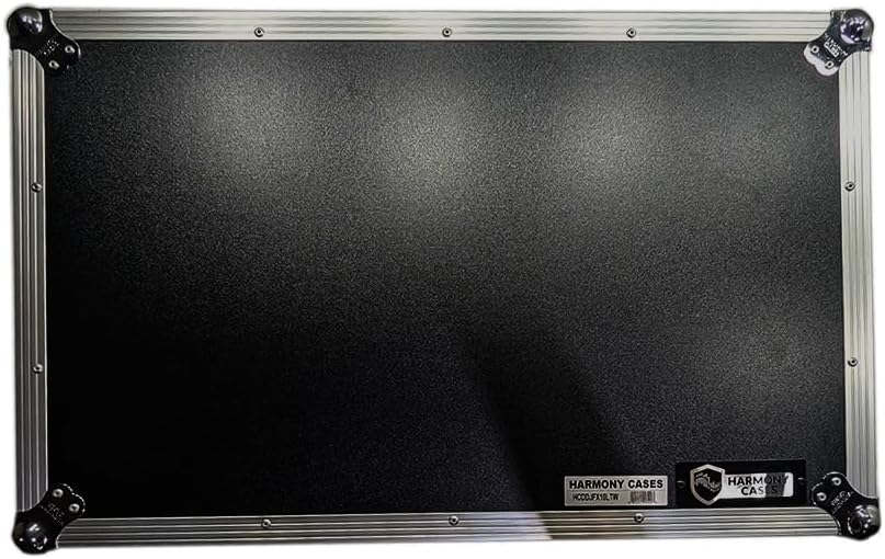 Harmony Cases HCDDJFX10LTW Compatible with DDJ-FLX10 4-Channel DJ Controller Custom DJ Case with Laptop Tray and Wheels