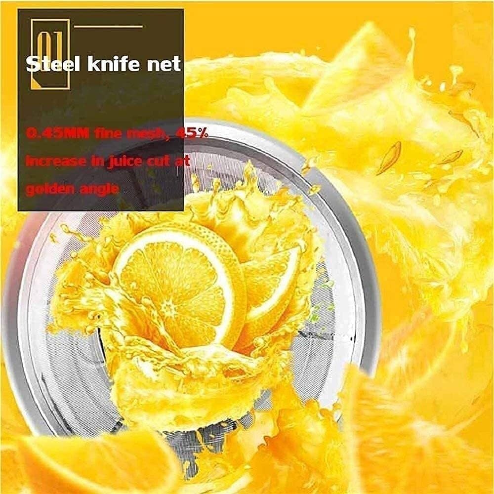 3-Speed Centrifugal Juicer, Powerful Stainless Steel Juicer Extractor for Fruits & Vegetables, Easy to Clean with Pulse Function