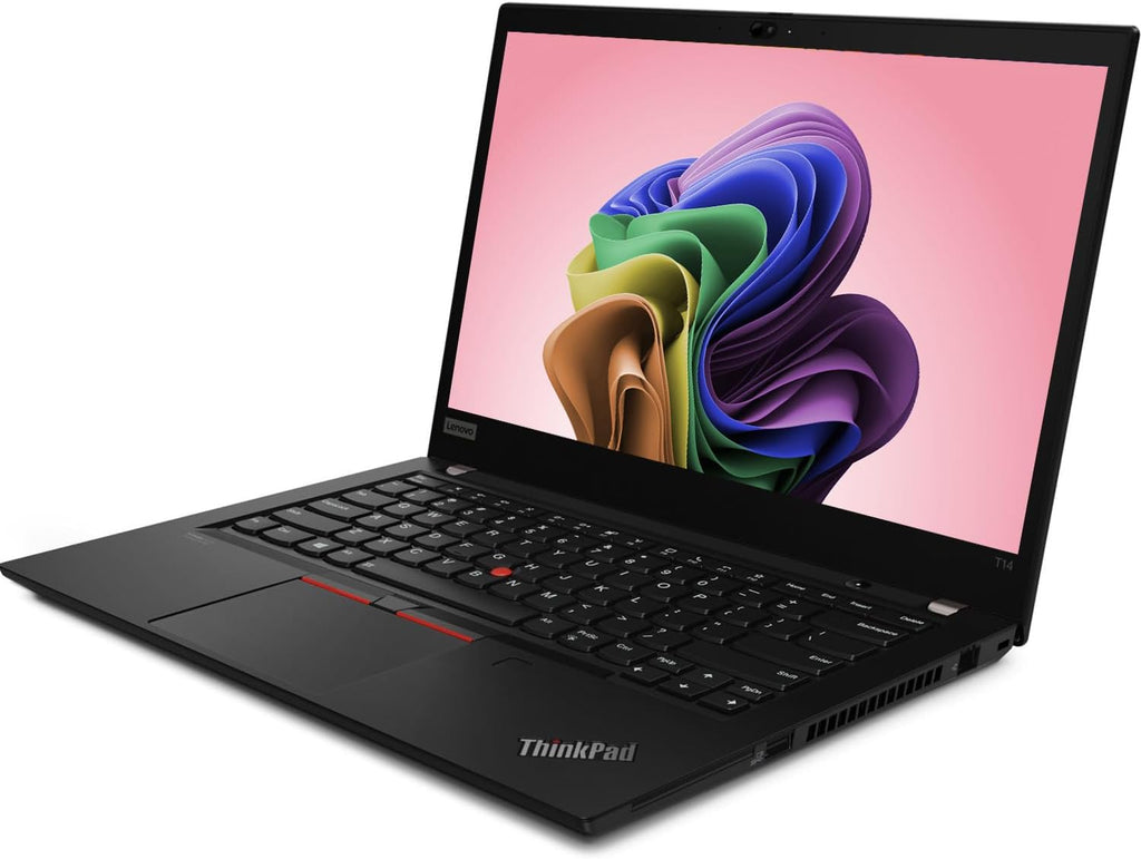 Lenovo ThinkPad T14 Gen 2 Business Laptop, 14' Full HD (1920 x 1080) Display, 11th Gen Quad-Core i7-1165G7, 16GB DDR4 RAM, 512GB SSD, Backlit Keyboard, HDMI, Windows 11 Pro (Renewed)