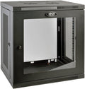 Tripp Lite 12U Wall Mount Rack Enclosure Server Cabinet with Acrylic Glass Window, 16.5' Deep, Switch-Depth (SRW12UG)