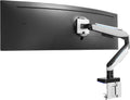 Mount-It! Heavy-Duty Ultrawide Monitor Arm up to 49', 44 lb Capacity, Desk Mount for Curved & Widescreen Monitors, Compatible with Samsung Odyssey G9, Gas Spring, RGB Lighting, VESA 75x75 & 100x100