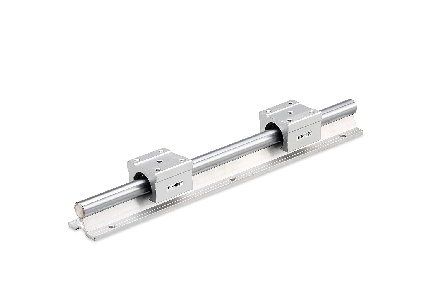 TEN-HIGH SBR30 650mm Linear Guide Rail Linear Motion Slide Rails, for CNC Machine and 3D Printer, 1pcs Rail + 2pcs SBR30UU Blocks Bearing