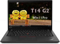 Lenovo ThinkPad T14 G2 Bussiness Laptop, 14' FHD 1920 x 1080 Display, 11th Generation Intel Core i7-1185G7(3.0-4.8GHz, 4Core), 16GB DDR4 RAM, 512GB SSD, Windows 11 Pro (Renewed)