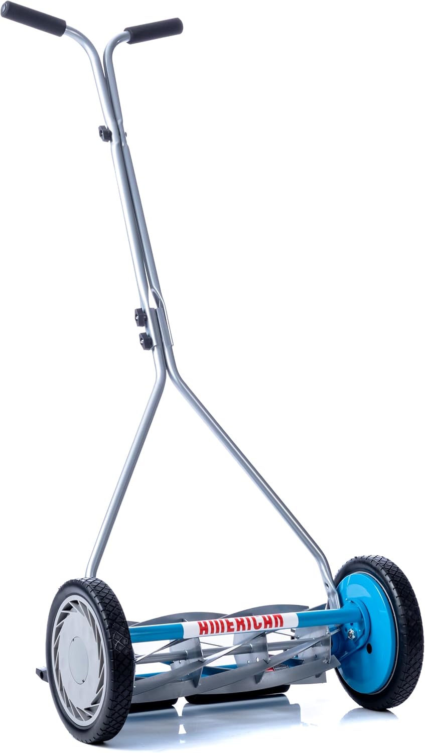 American Lawn Mower Company 2607-16 16-Inch 7-Blade Reel Push Lawn Mower, SK-2 Sharpener Included