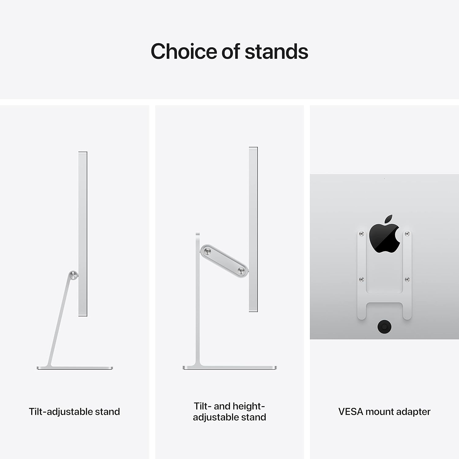Apple 27 Inches Studio Display - Standard Glass - Tilt-Adjustable Stand (Renewed)