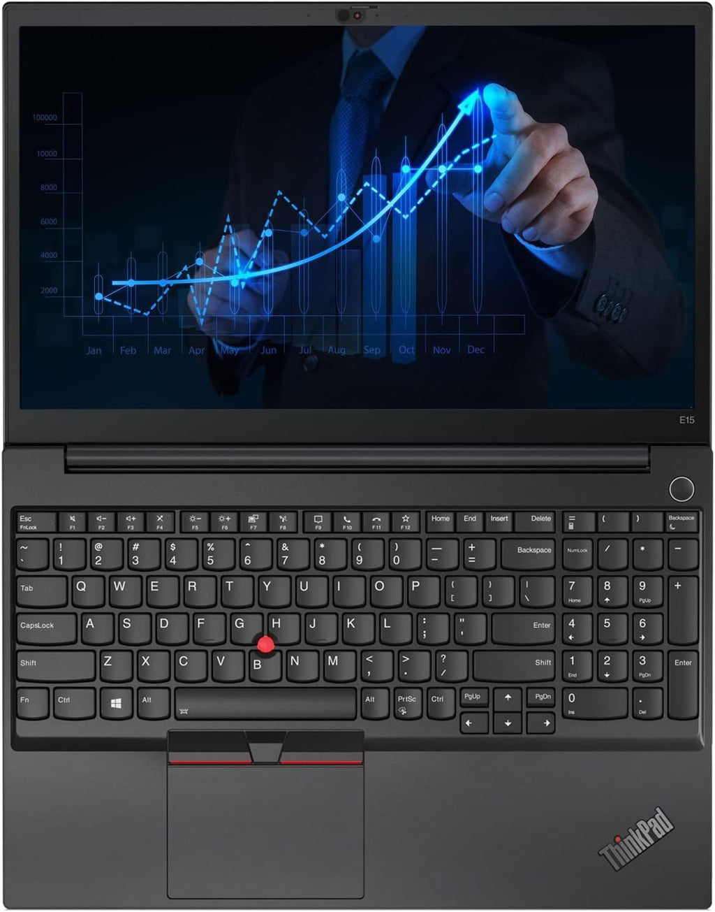 Lenovo ThinkPad E15 Gen 2 Business Laptop, 15.6' Full HD Display, Intel Core i5-1135G7 Processor, 16GB RAM, 512GB SSD, Wi-Fi 6, HDMI, Windows 11 Pro, Black