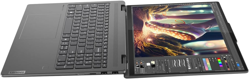 Lenovo Yoga 7i 2-in-1 Laptop, 16' 2K Touchscreen Display, Core Ultra 7 155U (Up to 4.80 GHz), 16GB DDR5, 512GB PCIe SSD, Wi-Fi 6E, Backlit KB, FP Reader, TB 4, Webcam, Keypad, PDG HDMI, Win 11 Pro