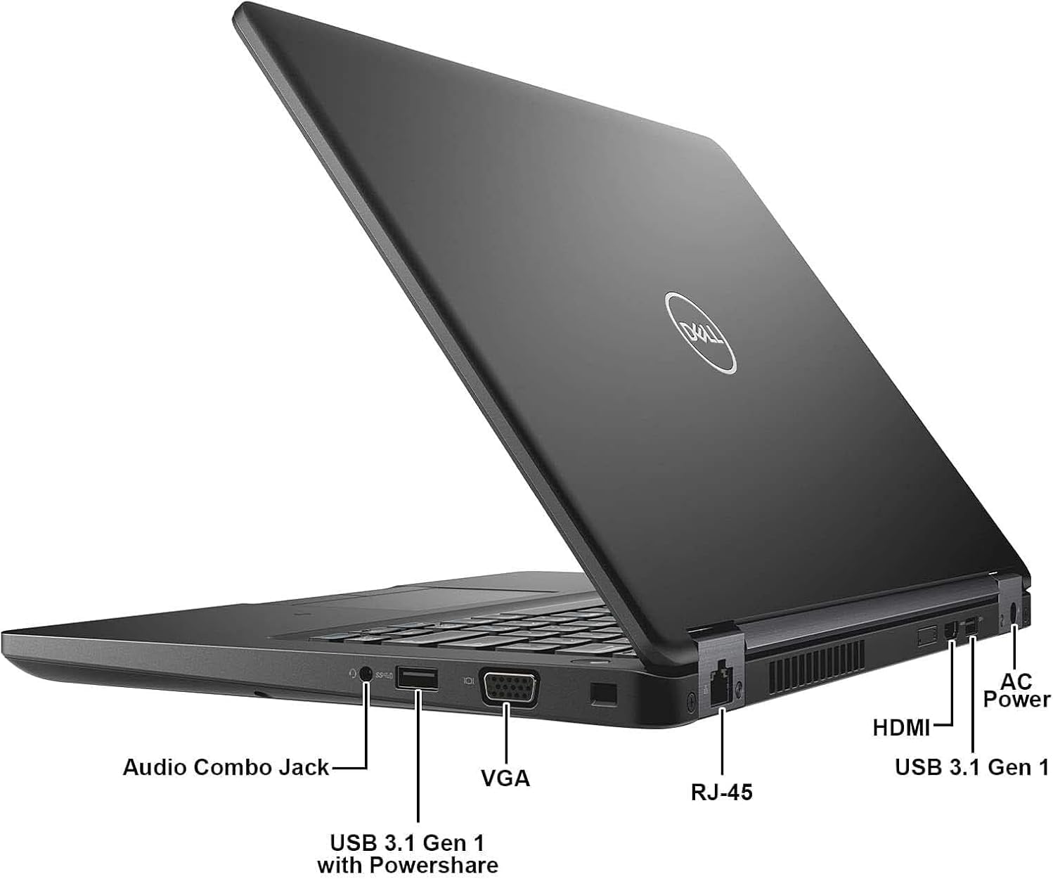 Dell Latitude 5490 14-Inch Laptop Notebook, Intel Core i5-7300U, 16GB DDR4 RAM, 256GB SSD, HDMI, Windows 11 Pro (Renewed)