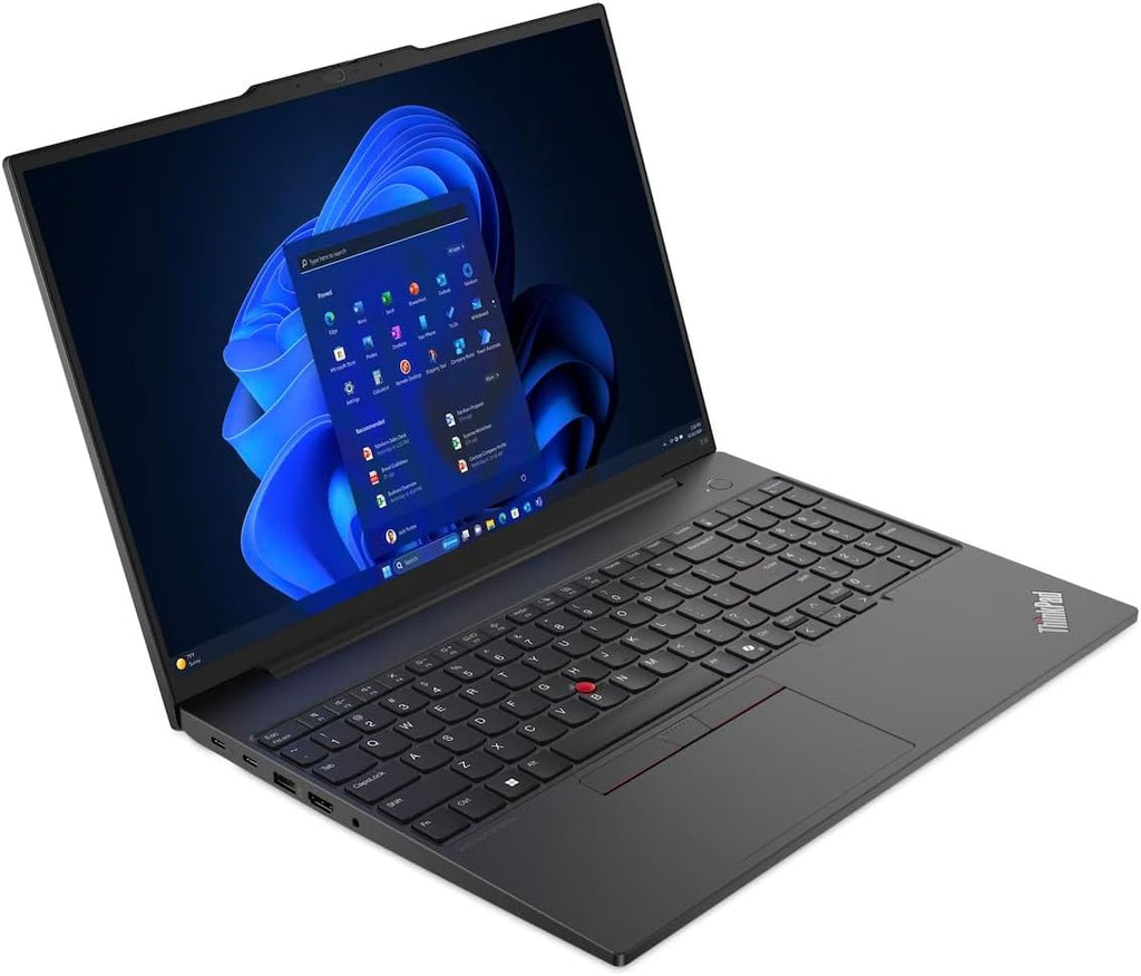Lenovo Thinkpad E16 Business Laptop 16.0' IPS WUXGA Display (AMD Ryzen 5 7535U, 32GB DDR5, 512GB PCIe SSD, Backlit KYB, Fingerprint, WiFi 6, BT 5.3, Win 11 Pro) w/DKZ Hub USB Port Expander