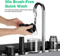 Easy to Clean Fruit and Vegetable Juice Extractor - Anti-Drip & Anti-Slip Function Whole and Juicers