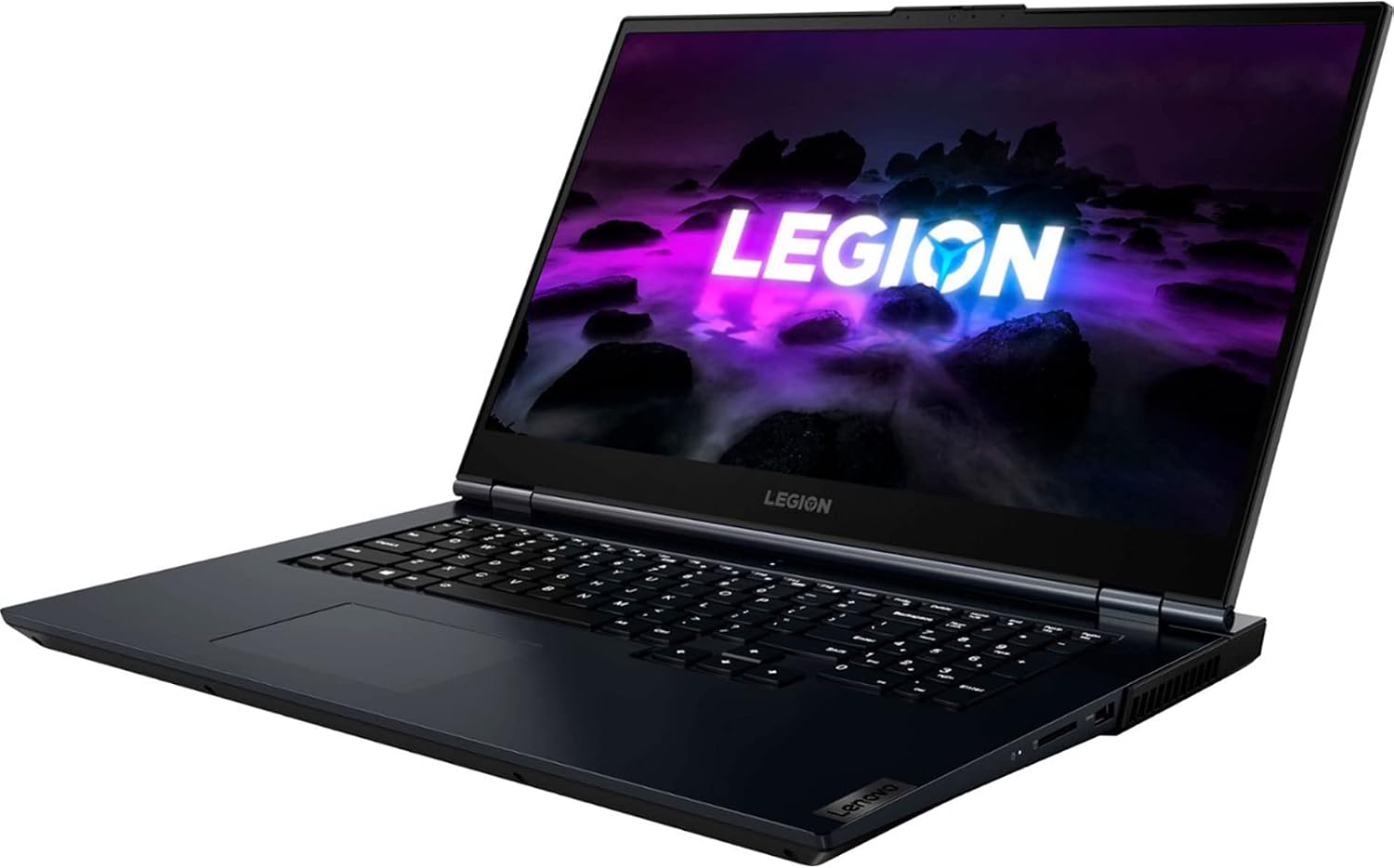Lenovo Legion 5 17.3' 144Hz Gaming Laptop, AMD Ryzen 7 5800H, 16GB RAM, 1TB PCIe SSD, NVIDIA GeForce RTX 3050, Backlit Keyboard, Phantom Blue, Windows 11, 32GB Hotface USB Card (Renewed)