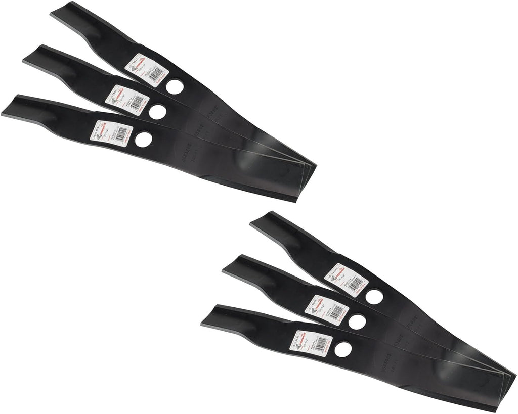 6 Rotary Lawn Mower Blades Fit Kubota Models ZD ZG KOHLER ZD1F-60P ZD21 ZD25