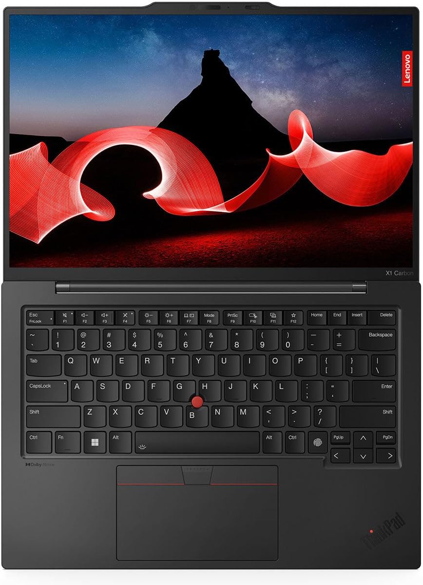 Lenovo ThinkPad X1 Carbon Gen 12 21KC00A7US 14' Touchscreen Notebook - WUXGA - Core Ultra 7 155U - Evo Platform - 32GB - 512 GB SSD - Windows 11 Professional