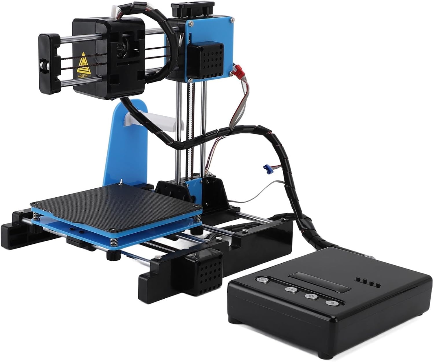 Generic 100x100x100mm 3D Printer Kit, DIY Enthusiasts, PLA Filament, Easyware, CURA, Simplify3D, USB for Win OS X PC, Small Memory Card Printing, Kit Includes Removable Magnetic Platform (US Plug)