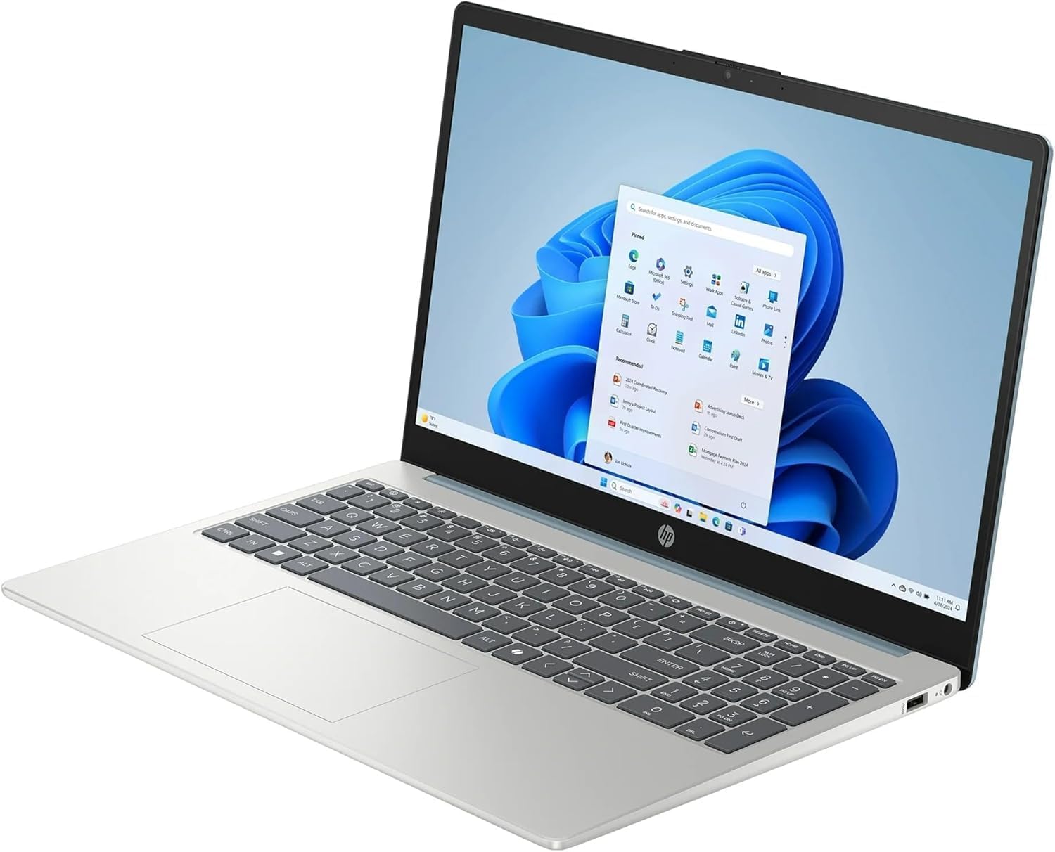 HP 15.6' FHD Touch Screen Student Laptop, 8-Core Intel Core i3-N305(Up to 3.8GHz) 8GB DDR4 RAM 512GB SSD, Laptop Computer with HD Private Webcam Fast Charge Copilot AI WiFi 6 Win11, w/GM Accessory