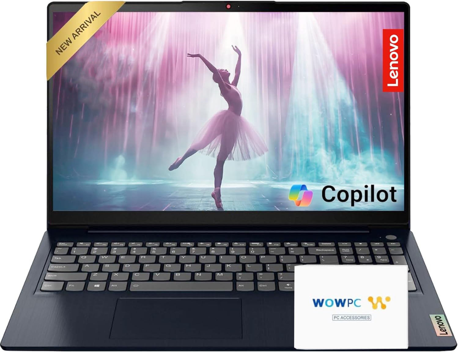Lenovo IdeaPad 15.6 inch Laptop Computer with Microsoft 365 Home and Business • 12GB RAM • 512GB PCIe SSD • Intel Core • Wi-Fi 6 • 1TB Cloud Storage • 11HR Battery • Win 11 • WOWPC Recovery USB