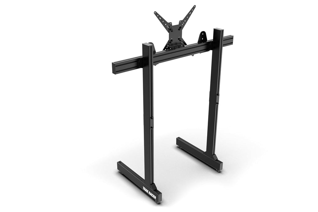 Trak Racer Large Freestanding Single Monitor Stand Universal VESA Mount for Up to 80' Display Sim Racing & Flight Sim Compatible 1200mm Wide