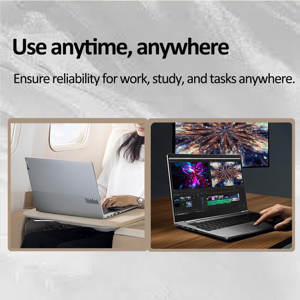 Lenovo ThinkBook 15 Business Laptop (15.6' FHD Anti-Glare, 40GB RAM, 1TB SSD, AMD Ryzen 7 5825U (> Intel i7-1165G7)), FHD Webcam w/Shutter, Military Grade, Fingerprint, Ethernet, Win 11 Pro