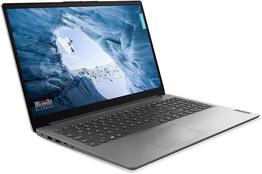 Lenovo 15.6' Laptop Computer (8GB, 256GB Storage (128GB eMMC + 128GB SSD), 1-Year Microsoft Office 365, Intel Dual Core) IdeaPad 1i for Business, Student, Numeric Keypad, Wi-Fi 6, Win 11 Home in S