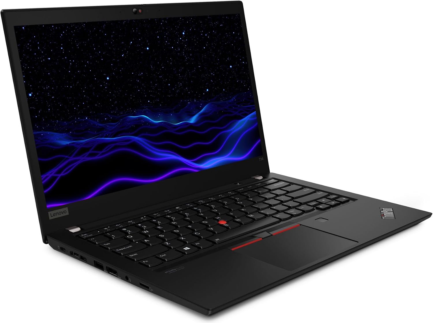 Lenovo ThinkPad T14 Gen 2 Business Laptop, 14' Full HD (1920 x 1080) Notebook PC, 11th Gen Quad-Core i5-1145G7, 16GB DDR4, 512GB SSD, HDMI, Windows 11 Pro (Renewed)