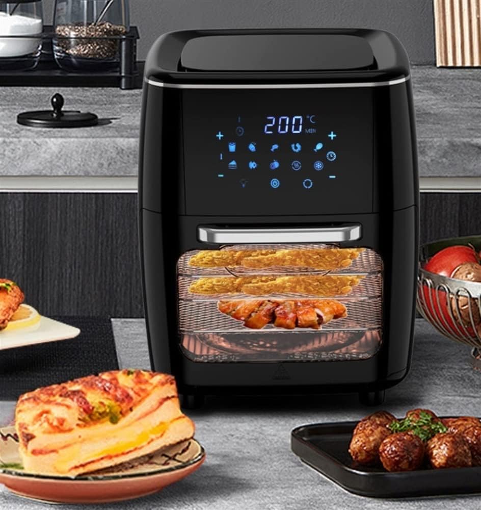8-in-1 Air Fryer Oven, Electric Hot Airfryer Oven Oilless Cooker, 10.5 Quart Toaster Oven Air Fryer Combo, Digital LCD Touch Screen, Roast, Bake, Dehydrates