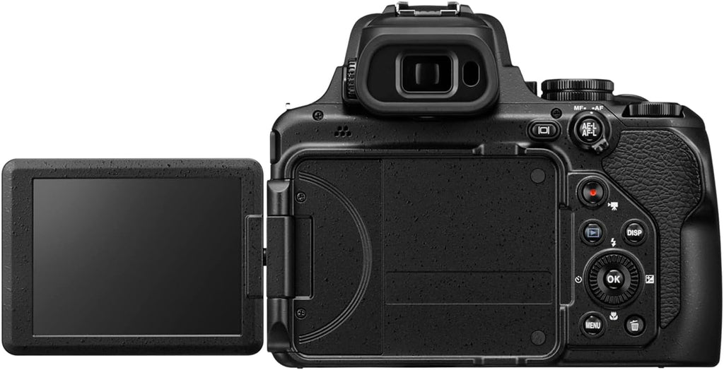 Nikon COOLPIX P1100 Superzoom Digital Camera | 125x Optical Zoom with Image Stabilization 16MP 4K Ultra HD Video Wi-Fi (Black) Bundle with Deco Gear Photography Bag + 64GB Card & Accessories Kit