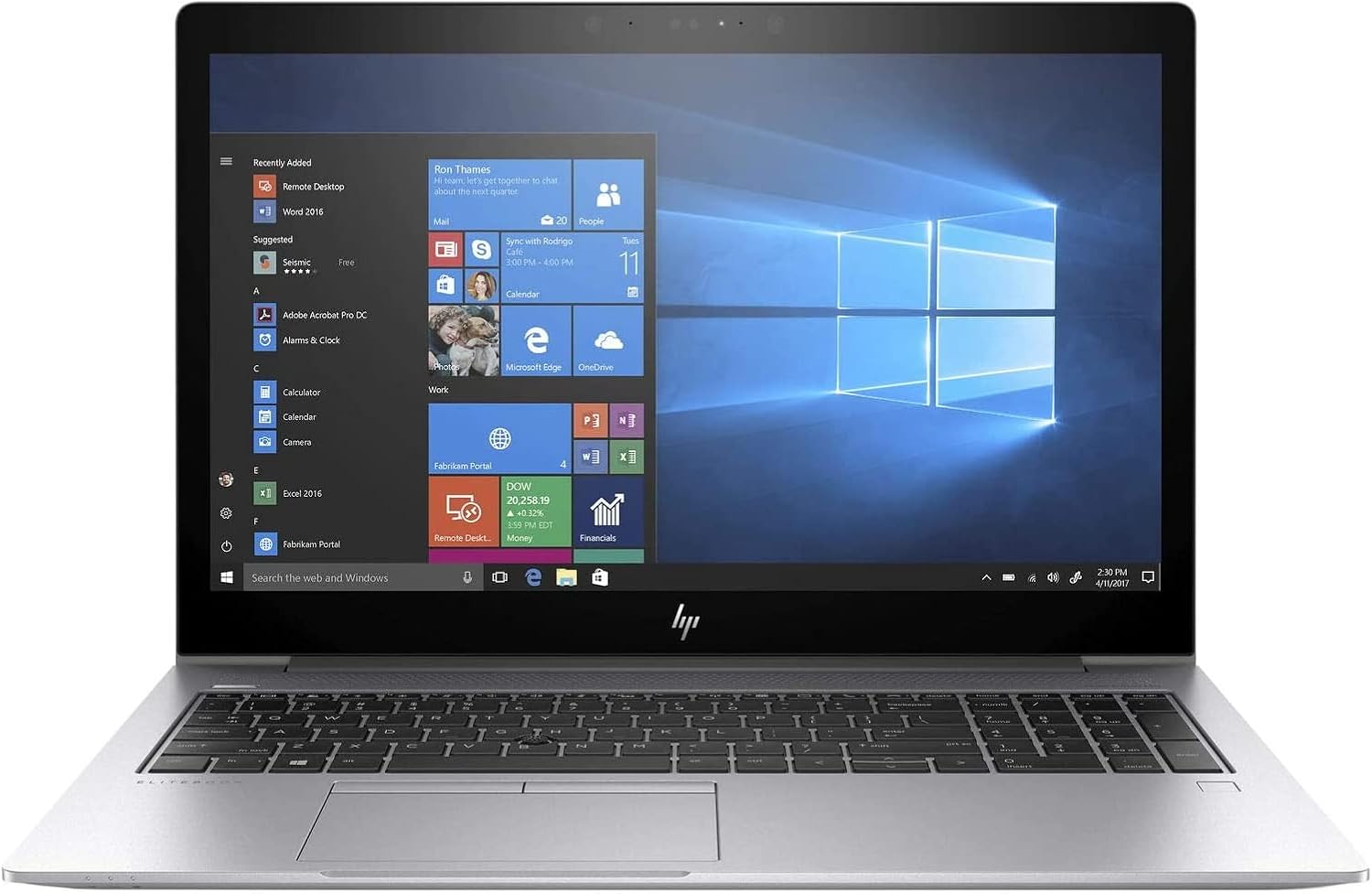 HP EliteBook 850 G5 15.6' FHD, Core i5-8350U 1.7GHz, 16GB RAM, 512GB SSD, Windows 11 Pro 64Bit, CAM (Renewed)