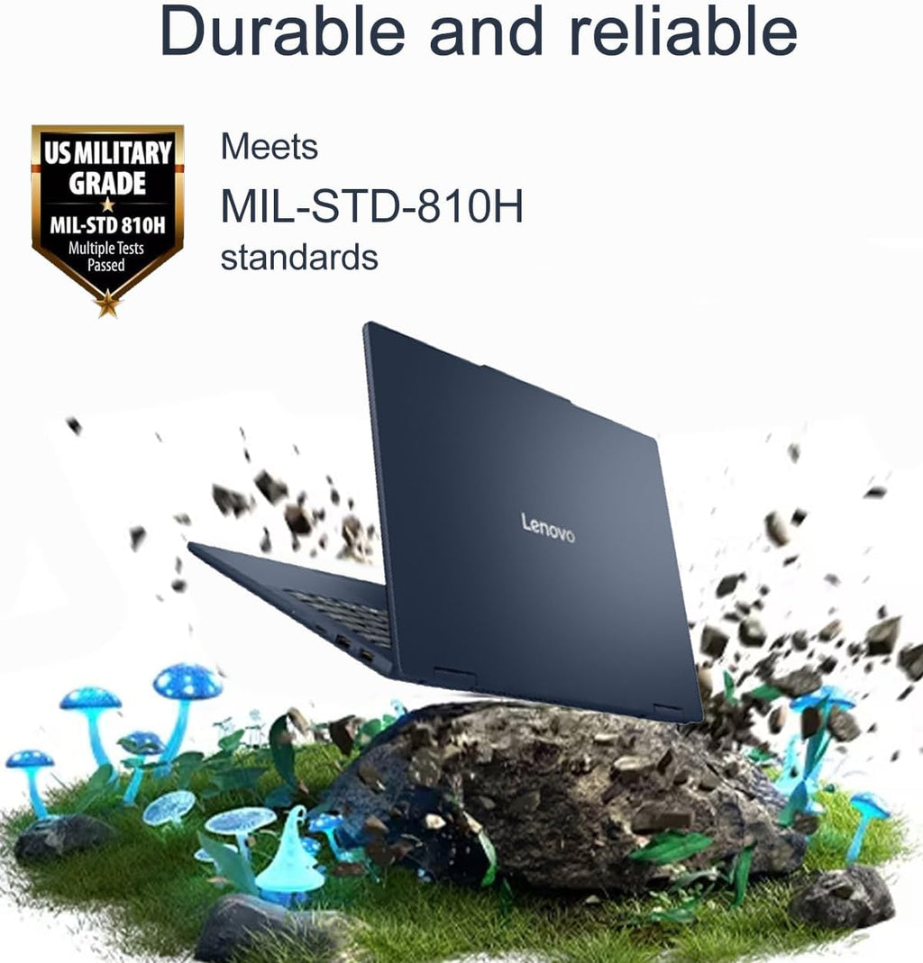 Lenovo IdeaPad Flex 5i 2-in-1 Laptop (16' FHD+ Touchscreen, Intel Ultra 7 Gen 2 255U, 16GB RAM, 512GB SSD, Digital Pen, 12-Core(>i7-1355u)) AI PC for Creator, Designer, IR Webcam, Backlit, Win 11 Home