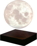 Night Light Moon Light Magnetic Floating Planet Lamp Interior 3D Print LED Bedside Nursing Creative Gift Table Lamp (18cm Moon)