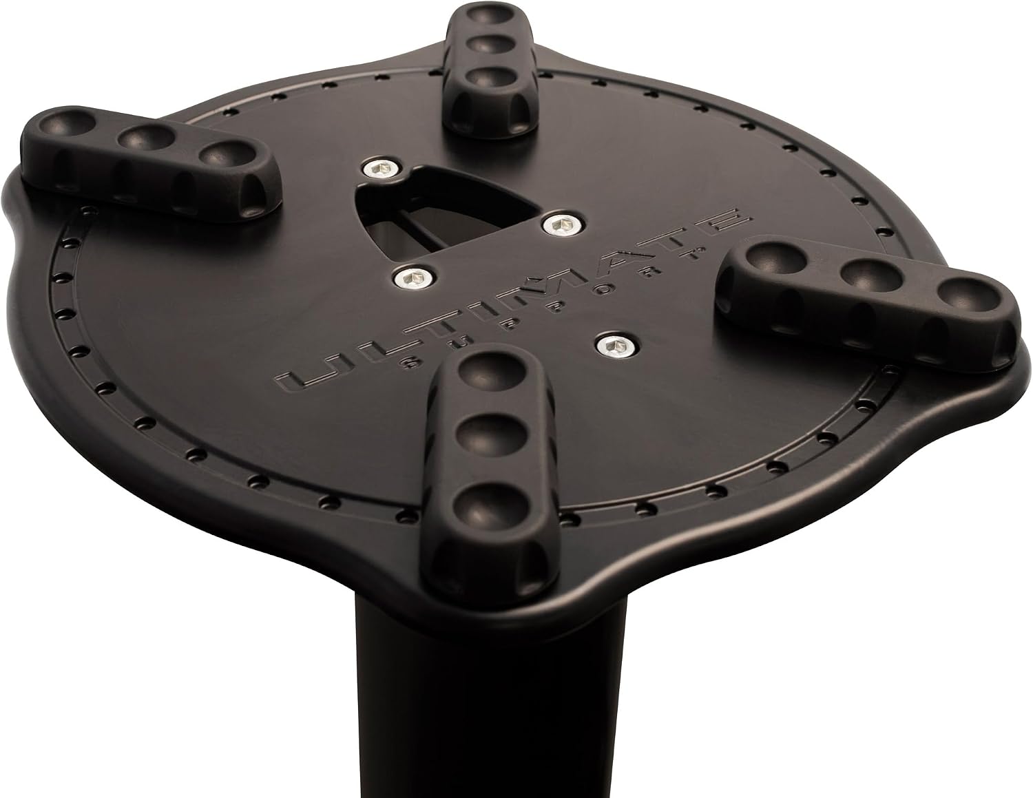 Ultimate Support MS-90-45 MS Series 45' Professional Column Studio Monitor Stands Pair - Black