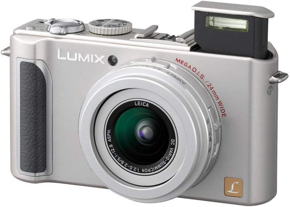 Panasonic DMC-LX3S 10.1MP Digital Camera with 2.5x Wide Angle MEGA Optical Image Stabilized Zoom (Silver)