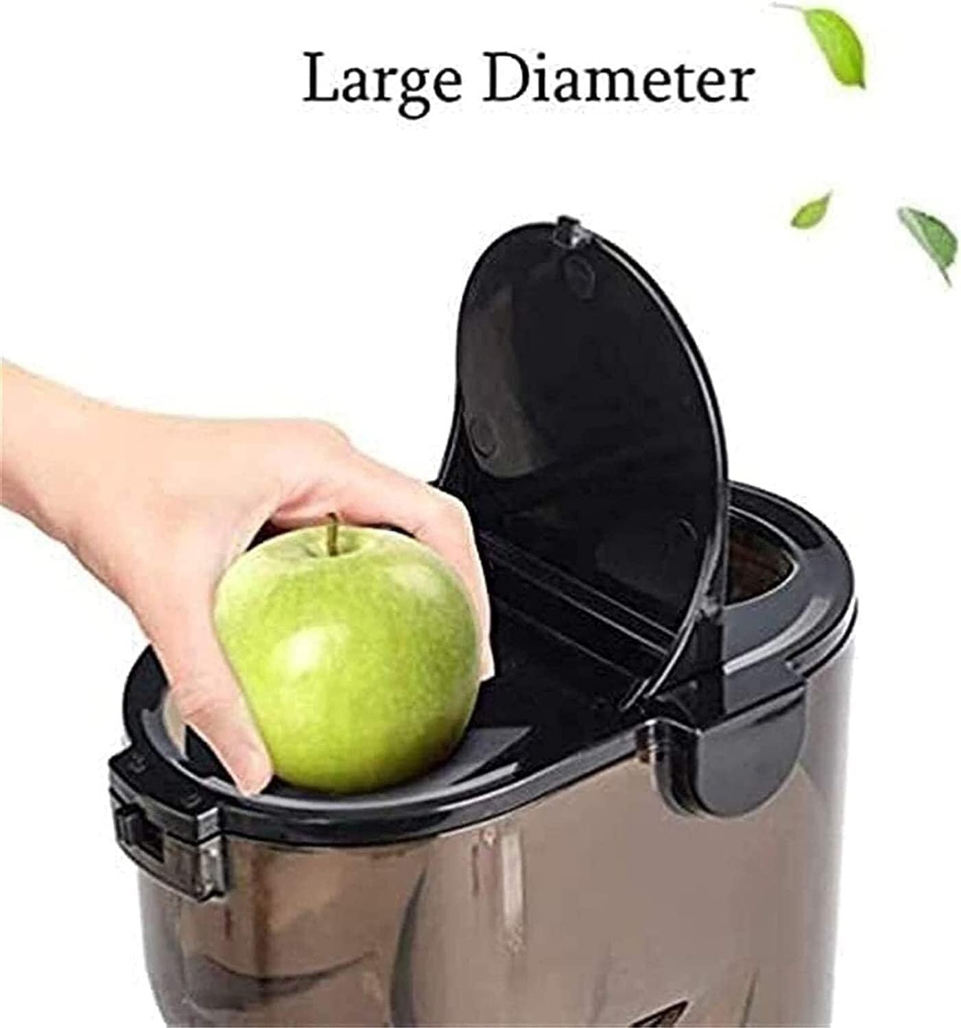 Masticating Juicer Machines- Slow Extractor with Wide Chute Big Feeding Mouth, Easy to Clean- Cold Press Juice Maker