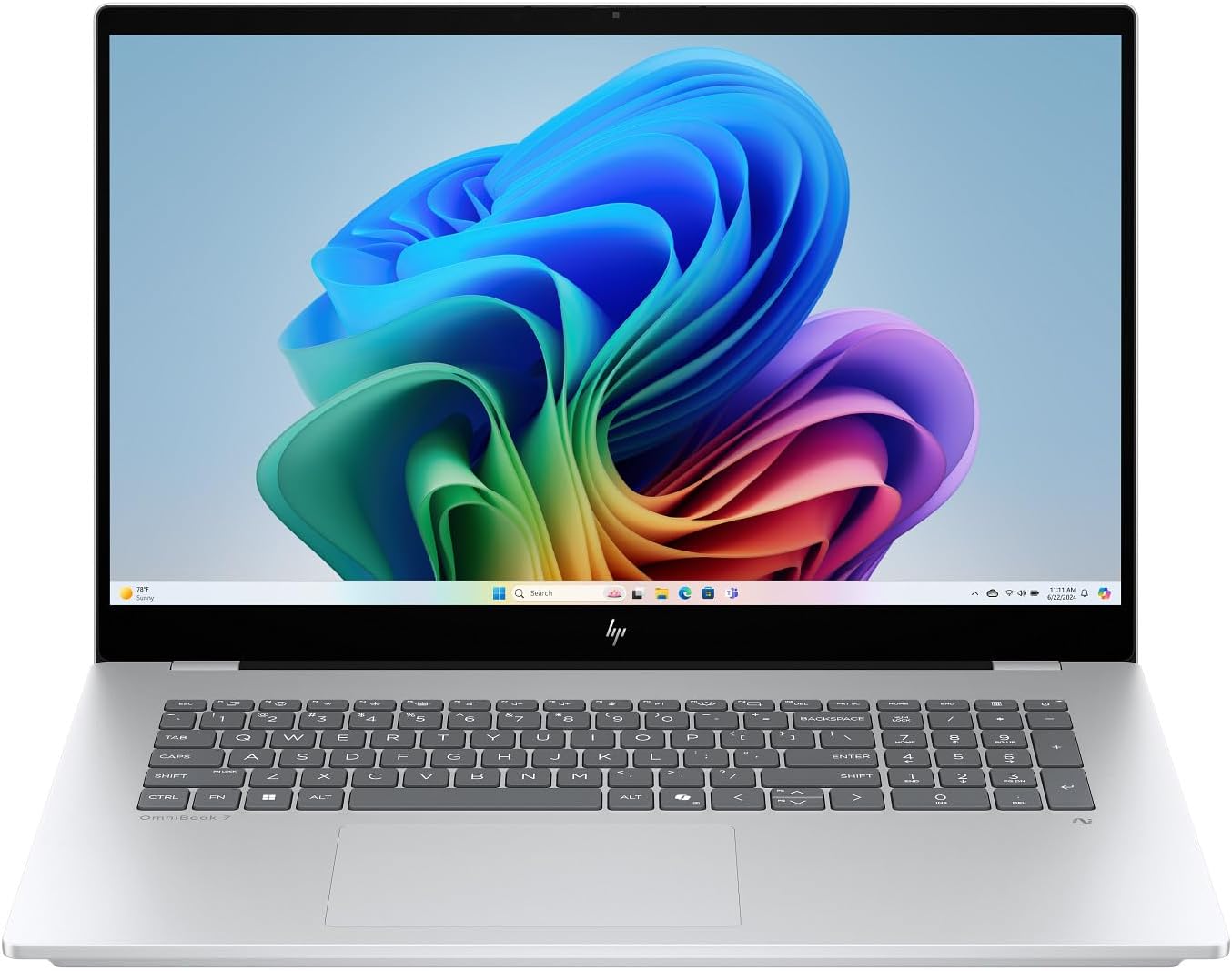 HP Omnibook 7 AI Powered Laptop 17.3' Touchscreen IPS FHD Display (Intel Ultra 7-258V, 32GB LPDDR5X, 1TB PCIe SSD, Intel Arc 140V, Thunderbolt 4, Backlit KB, Win 11 Pro) w/Dockztorm Hub