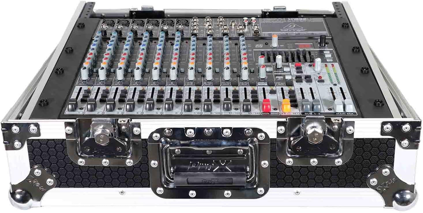 ProX T-MC Top Load Rackmount Mixer Case for 19' DJ Mixer w/ 10U Top Slant