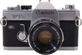 Canon FTb-QL Manual Focus SLR Camera With Canon 50mm f/1.8 FL Lens (Renewed)