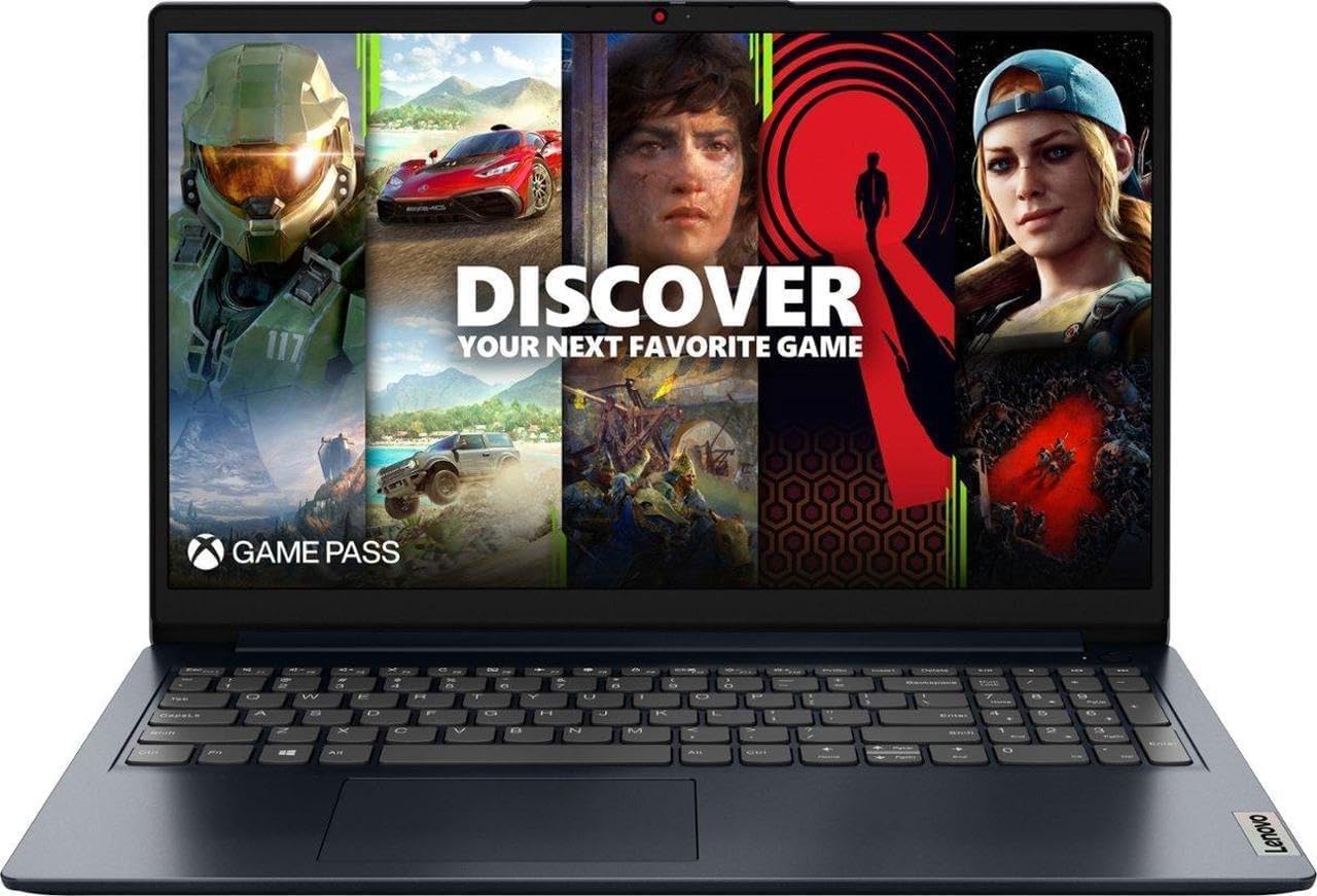Lenovo Ideapad 1 15.6' FHD Touchscreen Laptop | AMD Ryzen 5 7520U(Beat i7-1165G7) | AMD Radeon Graphics | WiFi| Long Battery Life | 8GB RAM DDR5 | 512GB SSD | Windows 11 Pro |