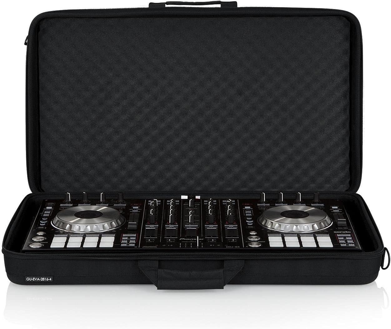 Gator Cases Lightweight Molded EVA Storage Case, Fits Pioneer DDJ-SX/SX2/RX and Gear up to 28'x16'x4' (GU-EVA-2816-4)