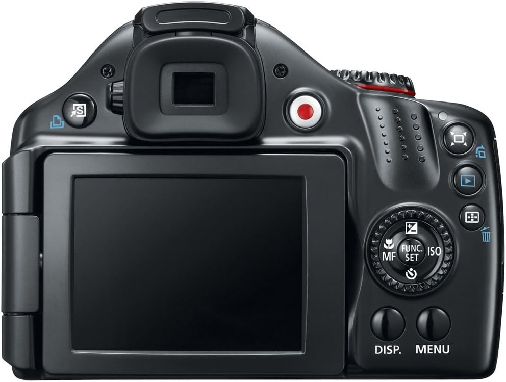 Canon SX40 HS 12.1MP Digital Camera with 35x Wide Angle Optical Image Stabilized Zoom and 2.7-Inch Vari-Angle Wide LCD (Renewed)