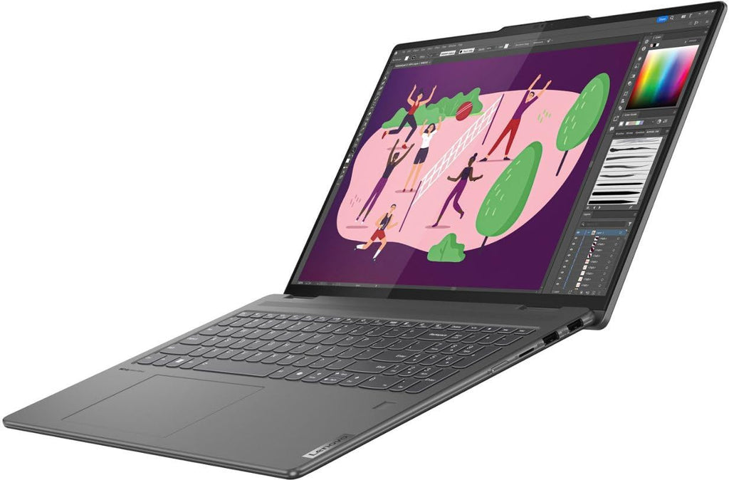 Lenovo Yoga 7 2-in-1 Laptop 16' WUXGA IPS Touchscreen 12-Core Intel Ultra 7 155U 16GB LPDDR5 1TB SSD Intel Graphics Thunderbolt 4 Wi-Fi 6E Backlit Keyboard Fingerprint Win11 Home w/ONT 32GB USB