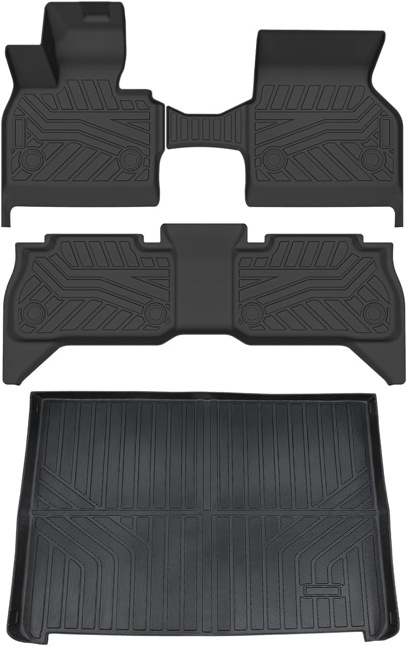 Cartist Floor Mats for BMW IX 2022-2025 2026, All Weather Floor Mat and Cargo Liner for IX Accessories, Heavy Duty Car Mats, Car Accessories