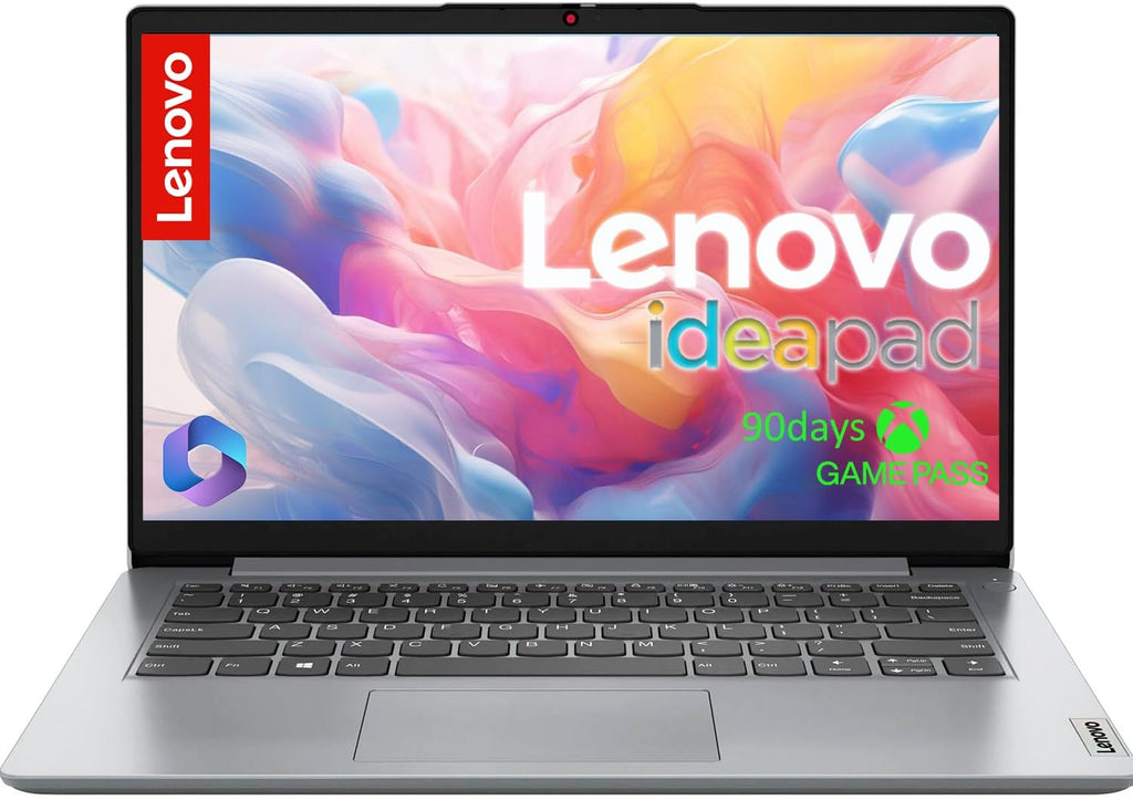 Lenovo IdeaPad 14' Laptop • 12GB RAM • 384GB Combined Storage Onboard • Intel Celeron • Intel UHD Graphics • 11HR Battery • WiFi-6 • Office 365 for The Web • Windows 11