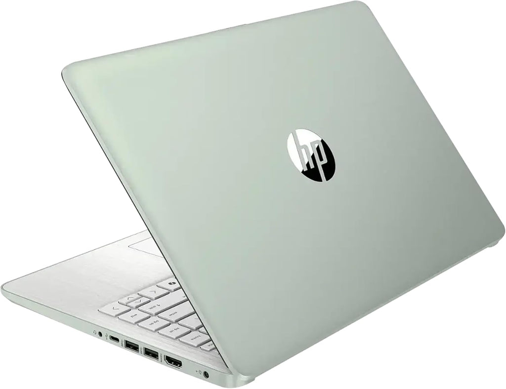 HP Stream 14' HD Laptop, Intel Processor N150, 4GB RAM, 128GB UFS, Intel Graphics, Copilot, Fast Charge, Wi-Fi 6, Windows 11 S, Green (Renewed)